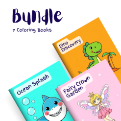 Adventure & Magic Bundle – 7 Coloring Books