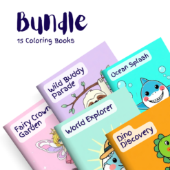 Ultimate Kids Coloring Bundle – 15 Coloring Books